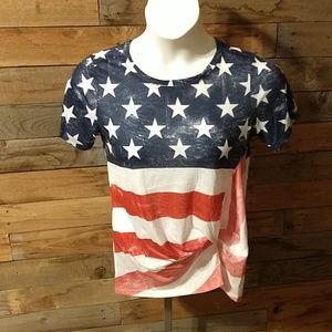 American flag shirt